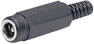 Barošanas ligzda DC 2.5/5.5mm kabelim lodējams