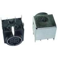 Barošanas ligzda DC 4 pin korpusā lodējama