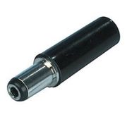 Barošanas spraudnis DC 2.1/5.5mm kabelim lodējams