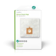 Vacuum Cleaner Bag | 4 pcs | Synthetic | Most sold for: AEG / Electrolux | White