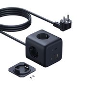 Baseus EnerFill FA11 Cube Power Strip 3AC+1U+1C 67W 1.5m EU Cosmic Black