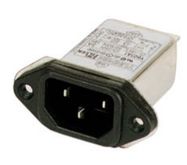 EMI/EMC novēršanas filtrs, 250V, 10A, max 0.35mA noplūde