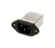 EMI/EMC novēršanas filtrs, 250V, 6A, max 0.35mA noplūde