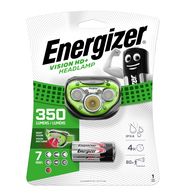 Priekšējais lukturis, VISION HD+, 350lm, 3x AAA, +RED, 7 režīmi