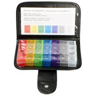 Portable pill organizer