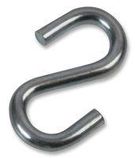 HOOK, S,  ZINC, 2IN (PK10)