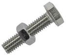 SET SCREW & NUT S/STEEL - M6X25MM (6PK)