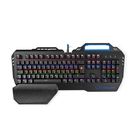 Wired Gaming Keyboard | USB | Mechanical Keys | RGB | German | DE Layout | USB Powered | Power cable length: 1.70 m | Gaming