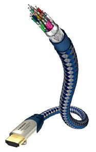 Kabelis HDMI-HDMI spraudnis 0.75m (HDMI 2.0), inakustik PREMIUM