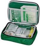 VEHICLE FIRST AID KIT IN SOFT  POUCH