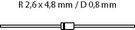 Diode  UF4007 1000V 1A 75ns