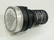 Indikators ar LED lampu, balts 230 V Highly