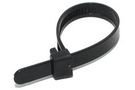 Cable tie 125x7.6 Black KSS RoHS