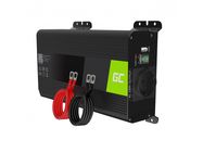 Strāvas invertors PRO 12V līdz 230V 500W/1000W tīrs sinusoidāls vilnis