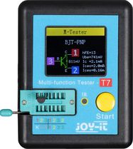 ESR SCR multimetri LCR-T7 tranzistoriem, kondensatoriem un citām sastāvdaļām