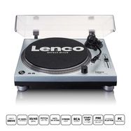Direct drive turntable with USB / PC Encoding Metallic blue