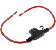 Drošinātājs ligzdas ar vadu un nosegvāciņu