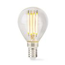 LED Filament Bulb E14 | G45 | 4.5 W | 470 lm | 2700 K | Dimmable | Warm White | Retro Style | 1 pcs | Clear