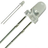 Gaismas diode Ø3mm zila 30° 4200mcd