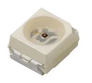 LED, dzeltena, SMD, PLCC-2, 50 mA, 2,3 V, 589 nm