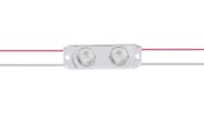 LED modulis 24V 1W, 122lm, auksti balta 6500K, 170°, IP67, LEMLUX