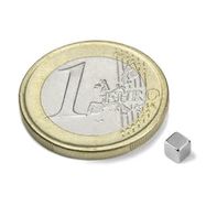 Magnēts 3x3x3mm NdFeB N45