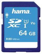 64GB C10 UHS-I SDHC, 80MB/S