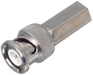 Spraudnis BNC skrūvējams 50Ω RG58 kabelim