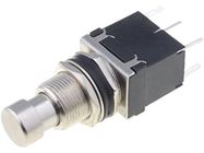 Slēdzis metāla korpusā, liels  4A 125V 2k. on-(on)