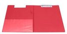 CLIPBOARD PVC DOUBLE RED