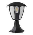 Outdoor luminaire for E27 lamp, WENA, IP54, bottom mount, black, ORO
