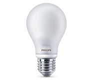 LED spudze E27 230V 6W A60 470lm silti balta, stikla, PHILIPS