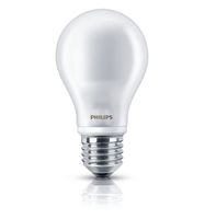 LED spuldze E27 230V 7W A60 806lm silti balta, stikla, PHILIPS