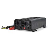 Power Inverter Pure Sine Wave | Input voltage: 12 V DC | Device power output connection(s): Type F (CEE 7/3) / USB-A / 1x USB-C™ | 230 V AC 50 Hz | 1000 W | Peak power output: 2000 W | Screw Terminal | Pure Sine Wave | Fuse | Black