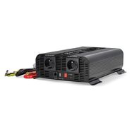 Power Inverter Pure Sine Wave | Input voltage: 12 V DC | Device power output connection(s): Type E (CEE 7/5) / USB-A / 1x USB-C™ | 230 V AC 50 Hz | 2000 W | Peak power output: 4000 W | Screw Terminal | Pure Sine Wave | Fuse | Black