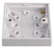 ELECTRICAL, SURFACE BOX, 1G, 15MM