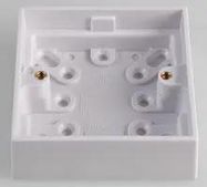 ELECTRICAL, SURFACE BOX, 1G, 29MM