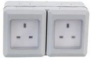 DOUBLE 13A SOCKET, IP55