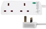 EXTENSION LEAD 2 GANG SURGE WHITE 7.5M