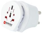 TRAVEL ADAPTER, COMBO WORLD-IND, 5A/250V