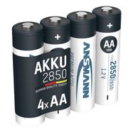 Akumulators R6 (AA) 1.2V 2850mAh Ni-Mh ANSMANN (4 gab.iepakojums)