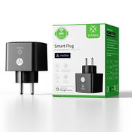Viedā WiFi rozete, 16A, ar enerģijas skaitītāju, MATTER, TUYA / Smart Life, WOOX