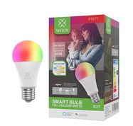 LED spuldze E27, 230V, 10W, 806lm, 2700K - 6500K, CCT, RGB, viedā Zigbee, vadāma ar lietotni, TUYA, WOOX