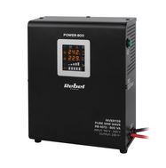 Invertors ar sinusoidālu izejas spriegumu un uzlādes funkciju POWER-800 800VA/500W 12V/230Vac