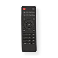 Replacement Remote Control | Suitable for: RDIN3000BK / RDIN4000BK / RDIN5000BK / RDIN5005BK | Fixed | 1 Device | Clear Lay-out | Infrared | Black