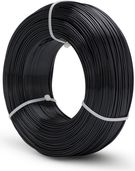 Filaments PCTG melns 1,75 mm 0,75 kg uzpildes iepakojums Fiberlogy