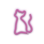 Neona LED gaisma CAT rozā Bat + USB FLNEO4 Forever Light