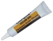 SILICONE ADHESIVE, ELECTRONICS, BLK