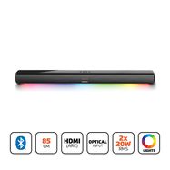 Soundbar 85cm 40W Bluetooth® HDMI LED lights