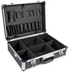 TOOL CASE, BLACK ALUMINIUM